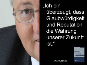 Rudolf X. Ruter - Glaubwürdigkeit und Reputation - Tugenden eines ehrbaren Aufsichtsrats